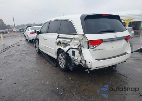 2015 Honda Odyssey Ex-L from USA, damaged, VIN 5FNRL5H68FB022052